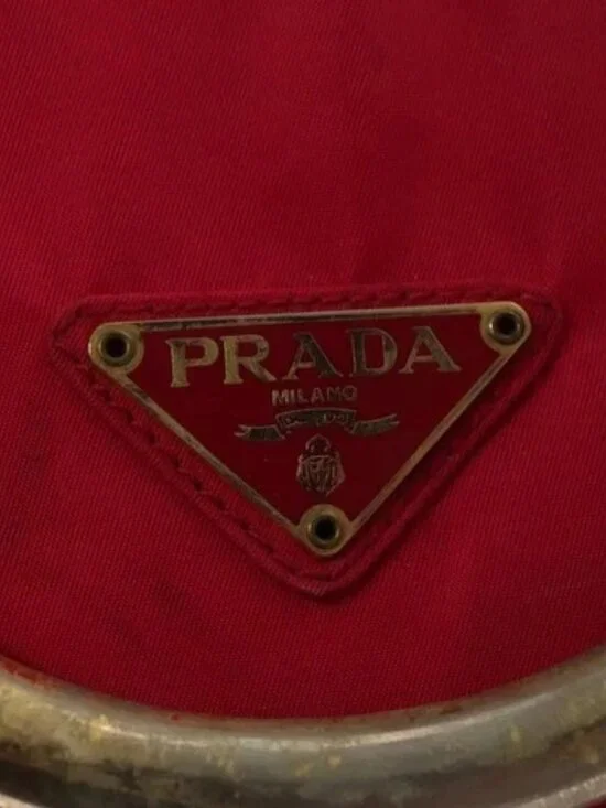 PRADA Hand Bag Nylon Pink Auth 109805 - Picture 12 of 16